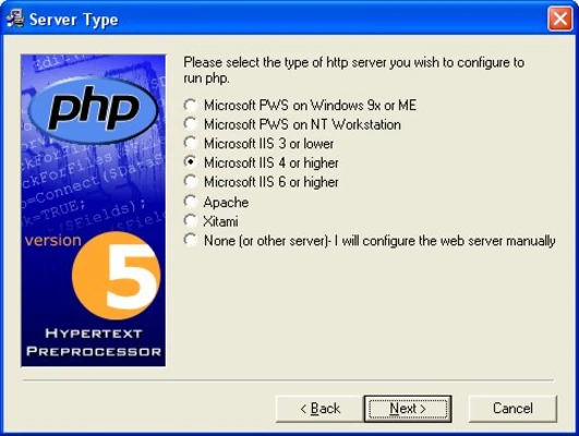 PHP 8.5.9 (64-bit) screenshot 1