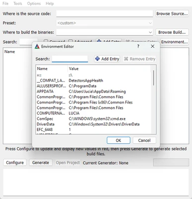 Cmake 4.4.1 (64-bit) screenshot 1