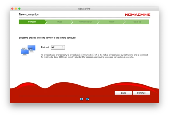 NoMachine 10.0.57 screenshot 1