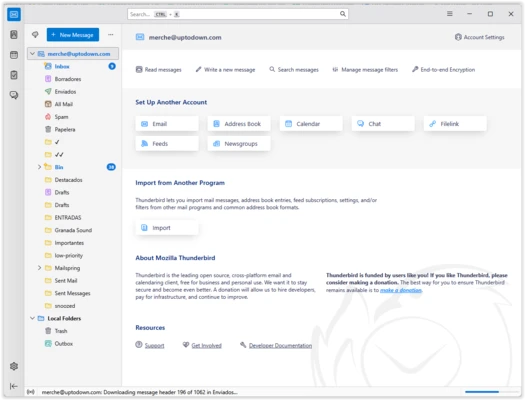 Thunderbird 153.0.1 (64-bit) screenshot 1
