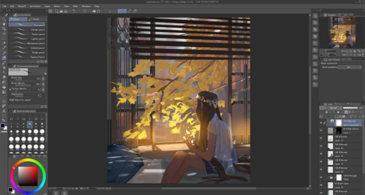Clip Studio Paint EX 5.1.1 screenshot 1