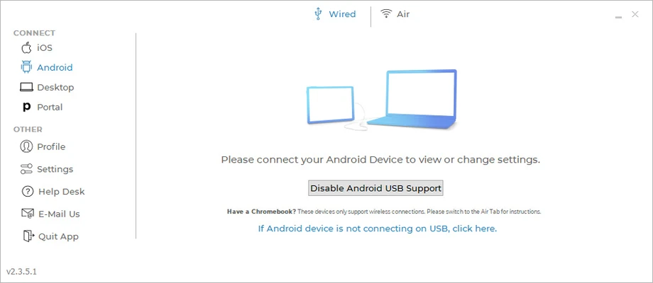 Duet Display 4.0.408 screenshot 1