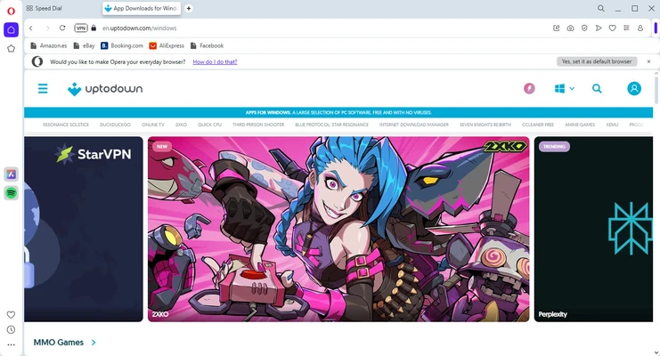 Opera 134.0 Build 5954.26 (64-bit) screenshot 1