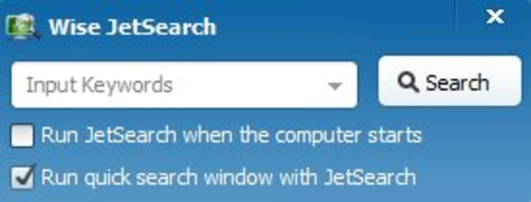 Wise JetSearch 5.0.1 screenshot 1