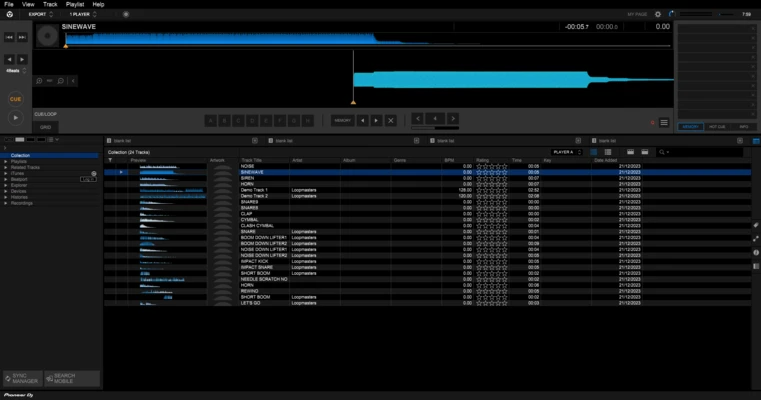 rekordbox 7.2.17 screenshot 1