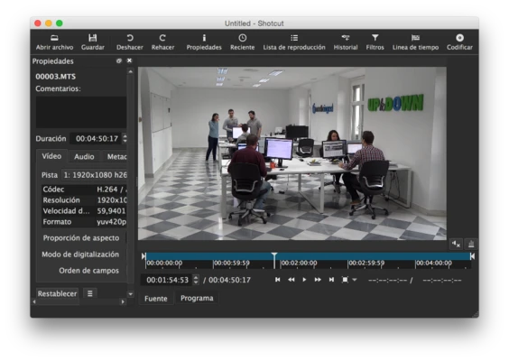 Shotcut 26.8.1 screenshot 1