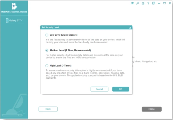 MobiKin Eraser for Android 5.1.10 screenshot 1