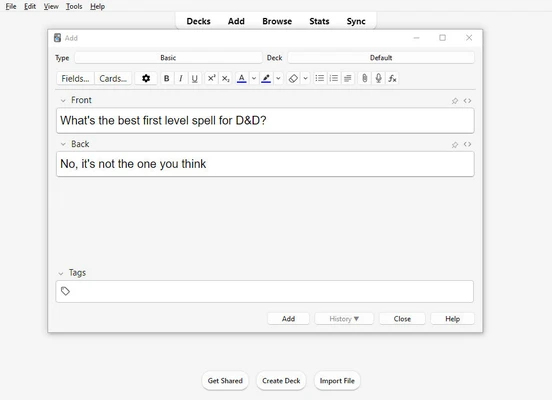 Anki 26.08 screenshot 1