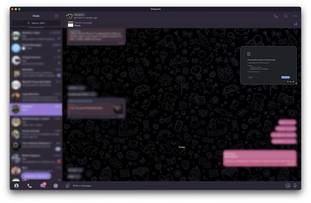 Telegram for Desktop 7.0.7 screenshot 1