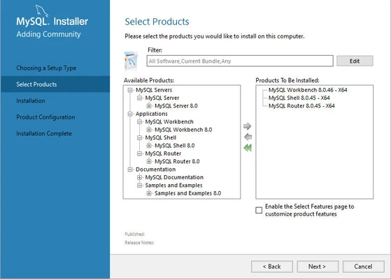 MySQL 8.0.46.0 screenshot 1