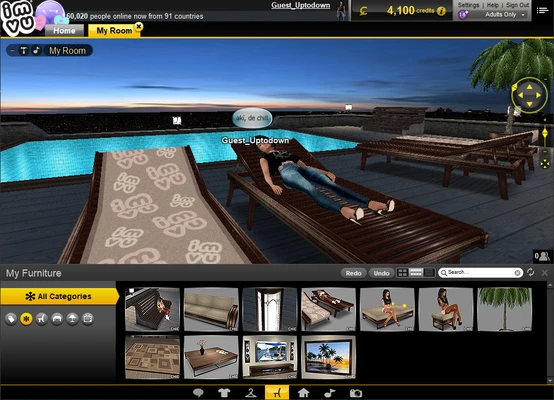 IMVU 554.2 screenshot 1