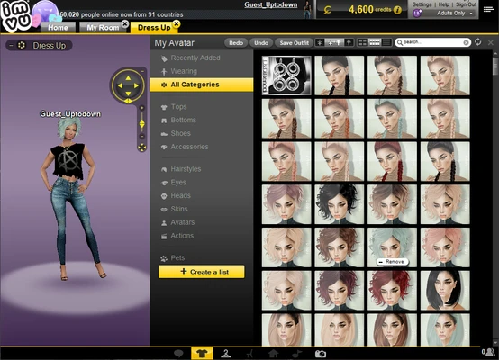 IMVU 554.2 screenshot 1
