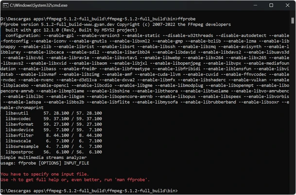 FFmpeg 9.0 screenshot 1