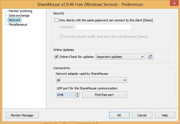 ShareMouse 7.0.26 screenshot 1