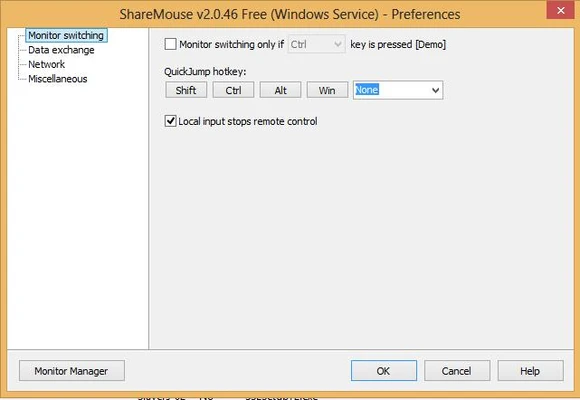ShareMouse 7.0.26 screenshot 1