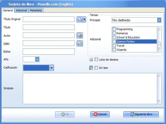 All My Books 6.0 Build 1298 screenshot 1