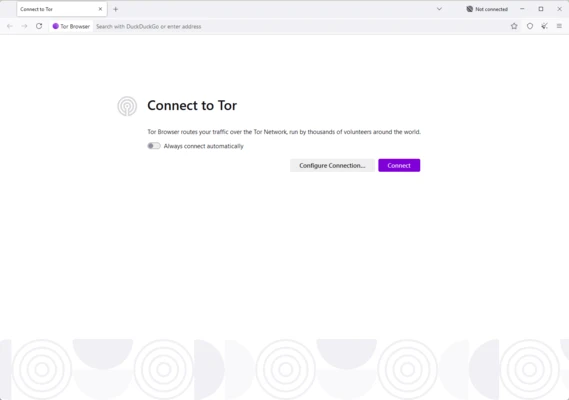 Tor Browser 15.0.20 screenshot 1