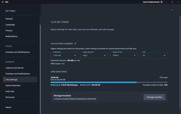 SteelSeries GG 117.0.0 screenshot 1