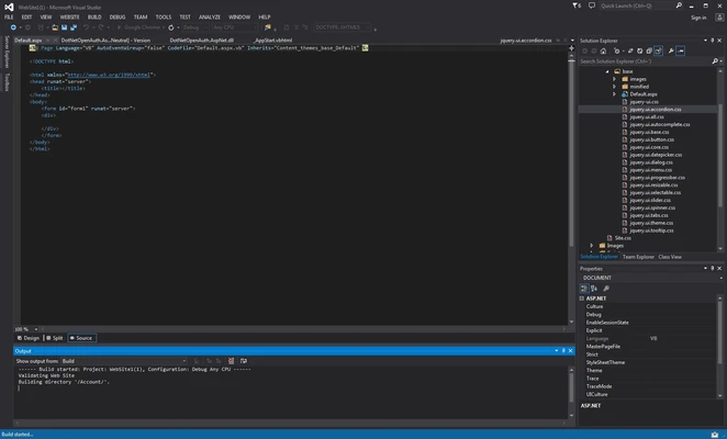 Visual Studio Community screenshot 1