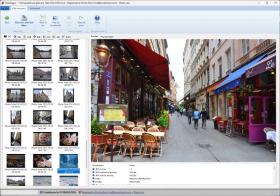 DiskDigger 2.3.59.4493 screenshot 1