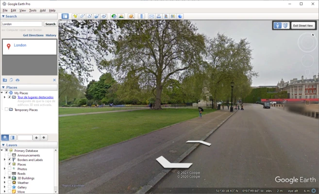 Google Earth Pro 7.3.7.1327 screenshot 1
