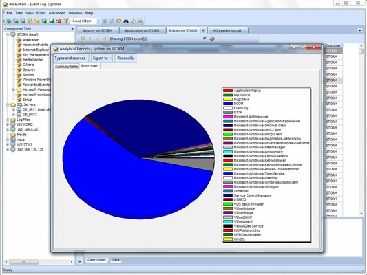 Event Log Explorer 5.8.3 screenshot 1