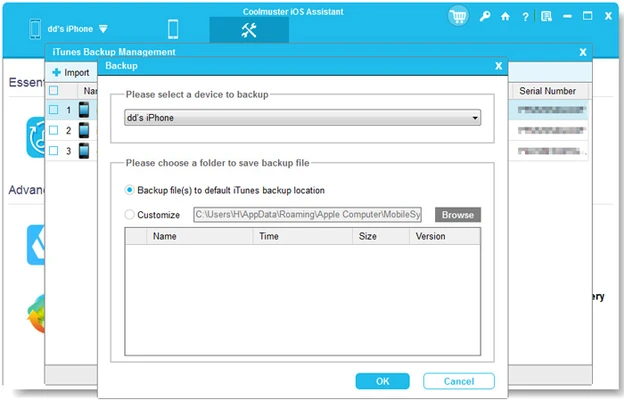 Coolmuster iOS Assistant 4.6.38 screenshot 1