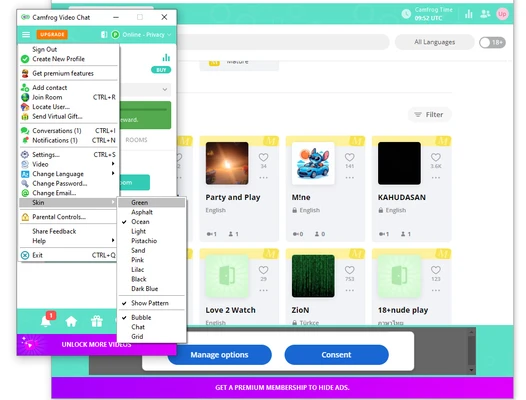 Camfrog Video Chat 8.5.0 screenshot 1