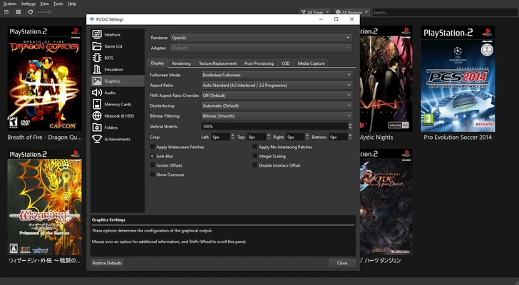 PCSX2 2.8.0 screenshot 1