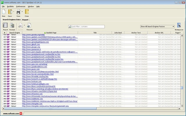 SEO PowerSuite 103.6 screenshot 1