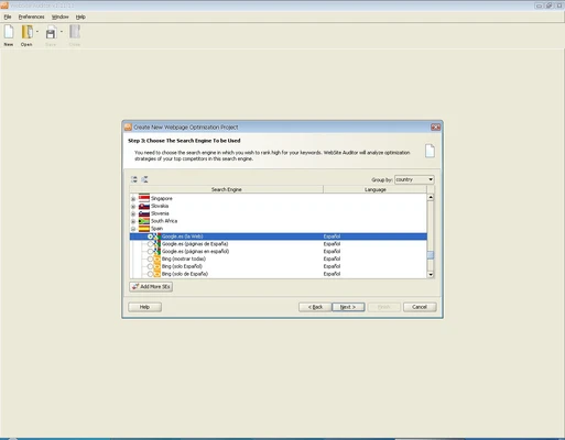 WebSite Auditor 4.62.6 screenshot 1
