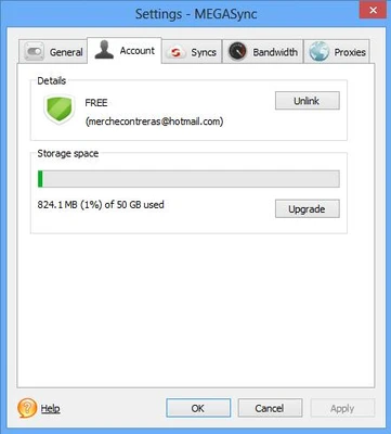 MEGAsync 6.6.0.2 screenshot 1