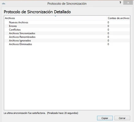 ownCloud 7.1.1 screenshot 1