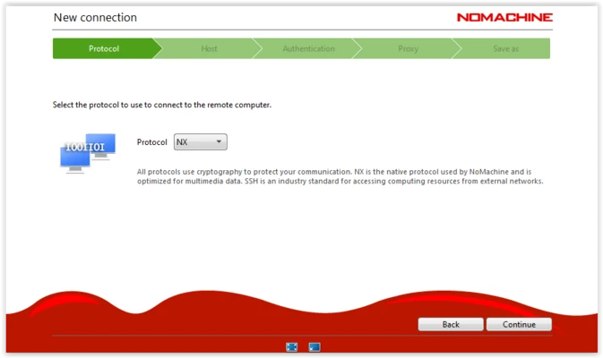 NoMachine 10.0.60 screenshot 1