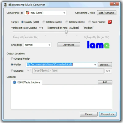 dBpowerAMP Music Converter 2026.09.05 screenshot 1