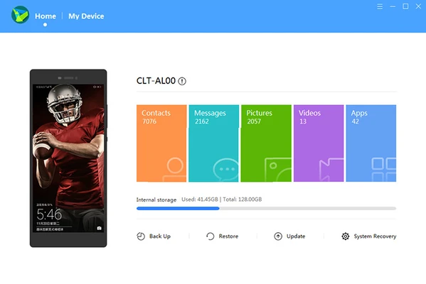 HiSuite 14.0.0.380 screenshot 1