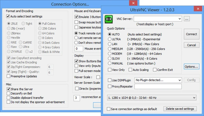 UltraVNC 1.8.2.9 screenshot 1