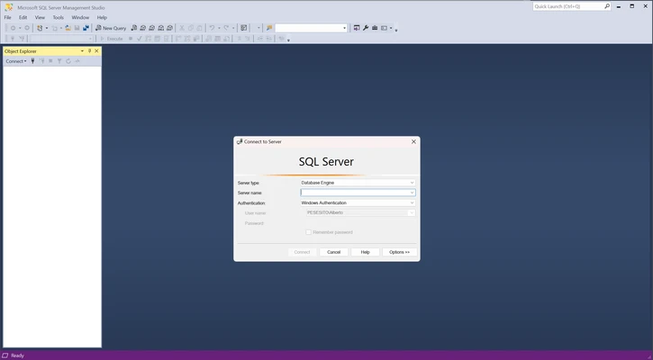 SQL Server Management Studio 22.10.0 screenshot 1
