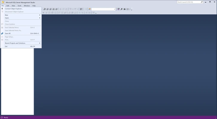SQL Server Management Studio 22.10.0 screenshot 1