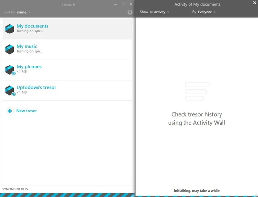 Tresorit 3.5.5659.4860 screenshot 1
