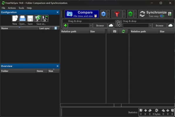 FreeFileSync 14.12 screenshot 1