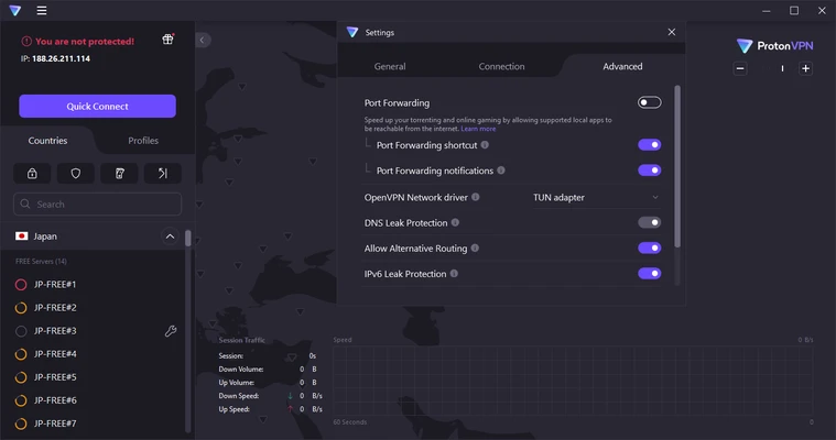 ProtonVPN 5.1.8 screenshot 1