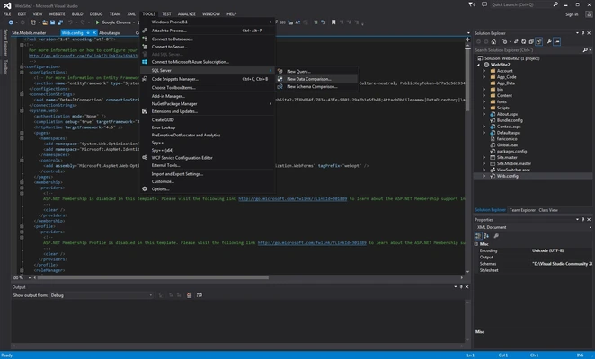 Microsoft Visual Studio Community 2026 Insiders screenshot 1