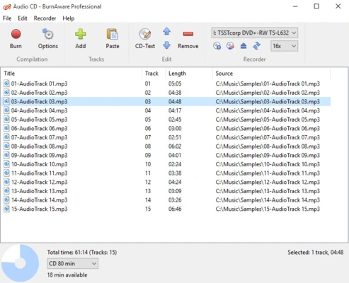 BurnAware Free 19.4 screenshot 1