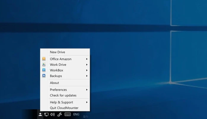 CloudMounter 3.8.2156 screenshot 1