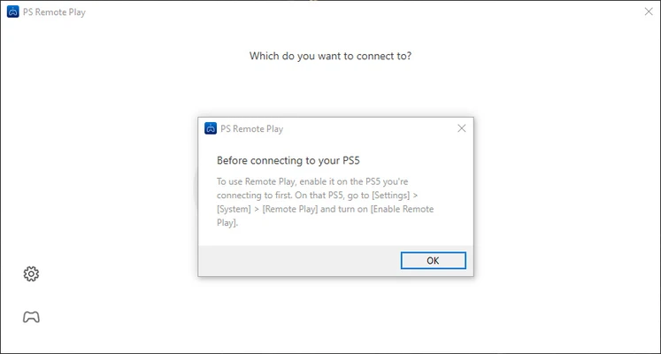 PS5 Remote Play 9.5.0.8040 screenshot 1