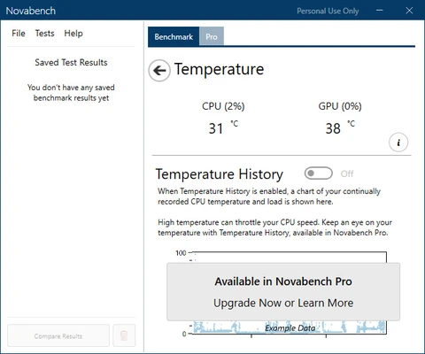 NovaBench 6.2.0 screenshot 1