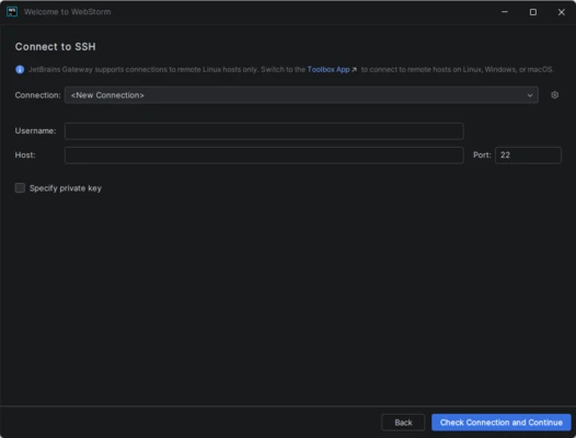 WebStorm 2026.2.3 screenshot 1