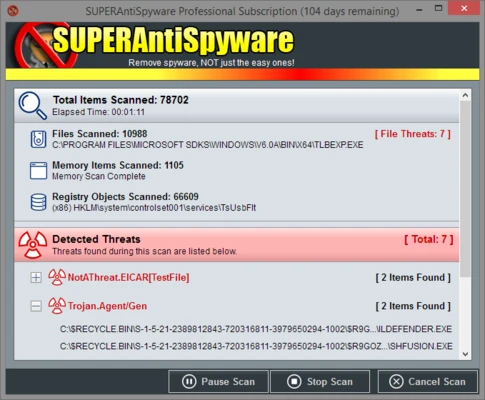 SuperAntiSpyware 10.0.0.1290 screenshot 1