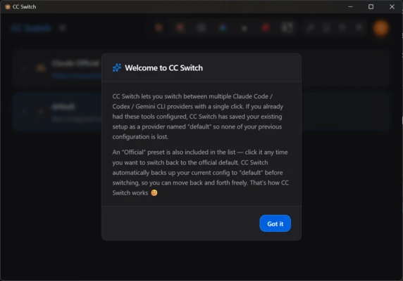 cc-switch 3.20.4 screenshot 1